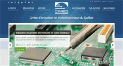 Desktop Screenshot of cimeq.qc.ca